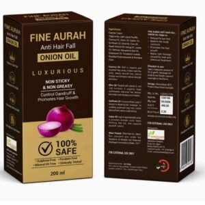 Fine Aurah hair onion oil 200ml